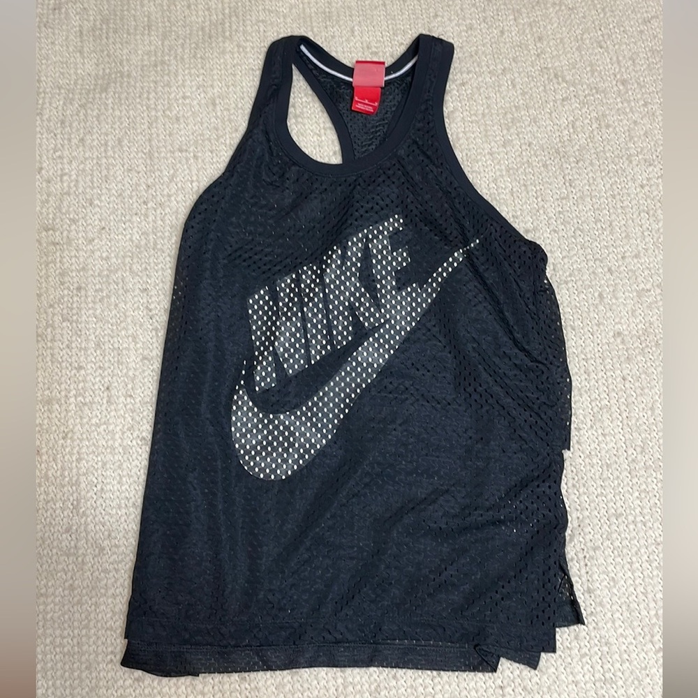 NIKE mesh athletic tank